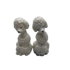 French Poodle Salt & Pepper Shakers